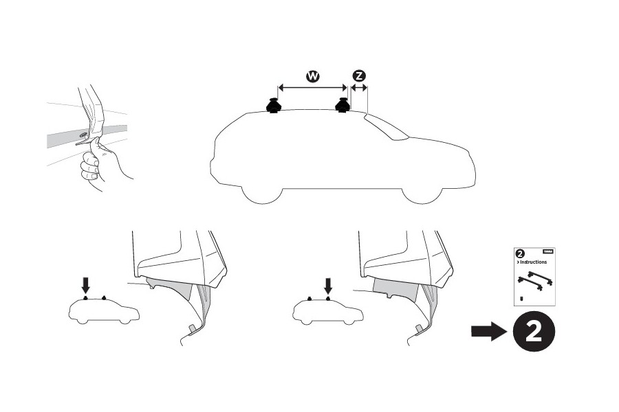 Kit De Anclaje Thule 145020