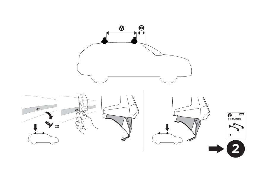 Kit De Anclaje Thule 145023