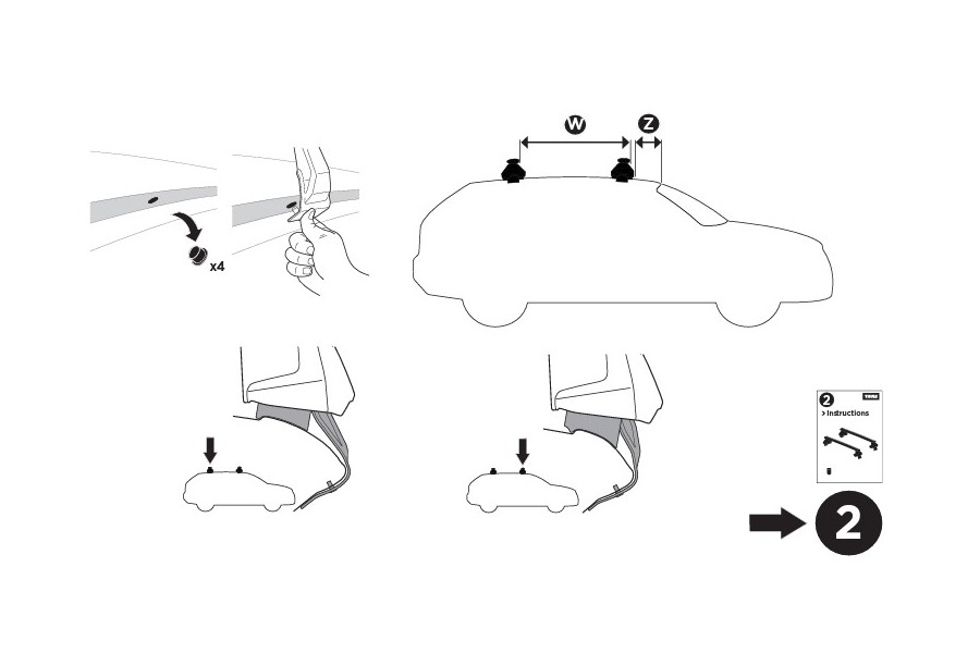 Kit De Anclaje Thule 145028