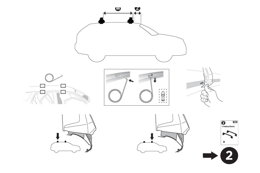 Kit De Anclaje Thule 145083