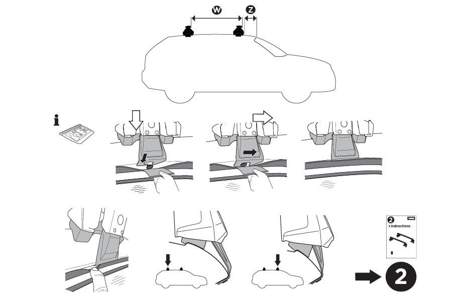 Kit De Anclaje Thule 145086