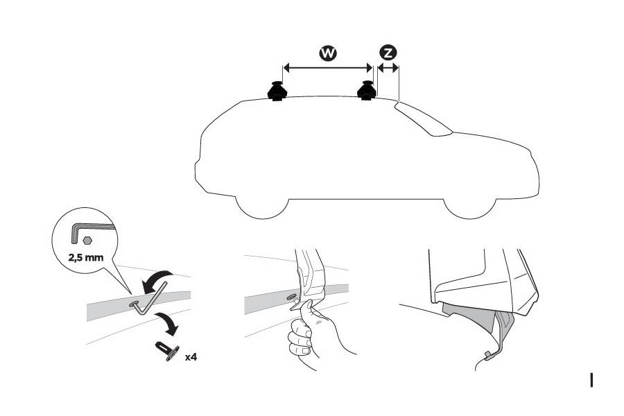 Kit De Anclaje Thule 145093