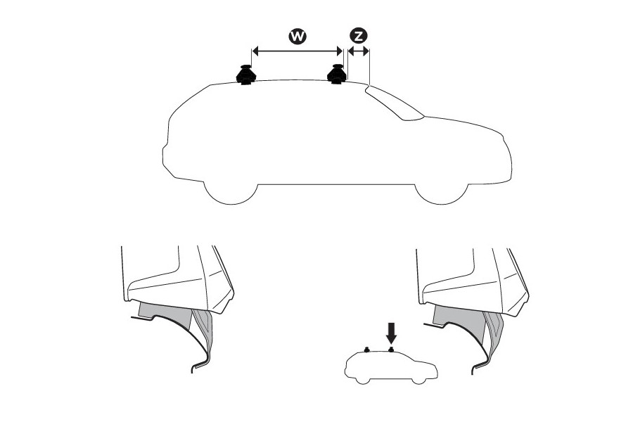 Kit De Anclaje Thule 145053