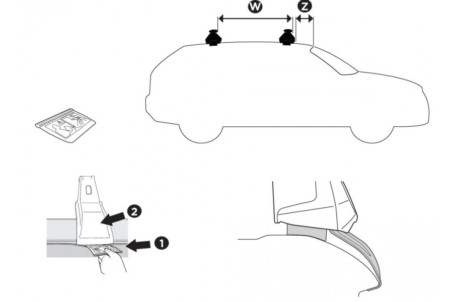 Kit De Anclaje Thule 145006