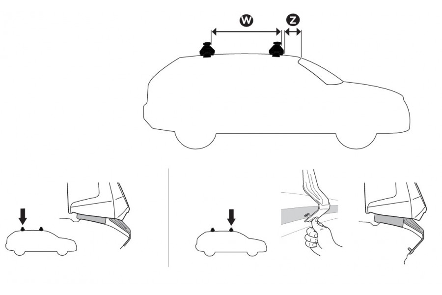 Kit De Anclaje Thule 145008