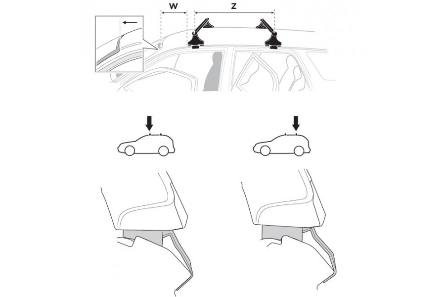Kit De Anclaje Thule 141803
