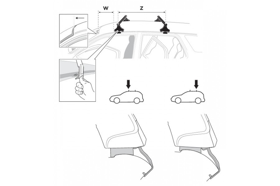 Kit De Anclaje Thule 141822
