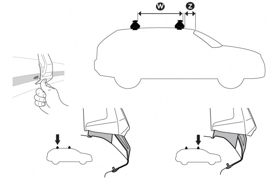 Kit De Anclaje Thule 145254
