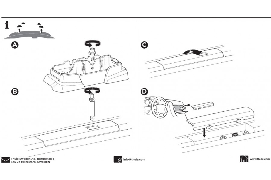 Kit De Anclaje Thule 187101