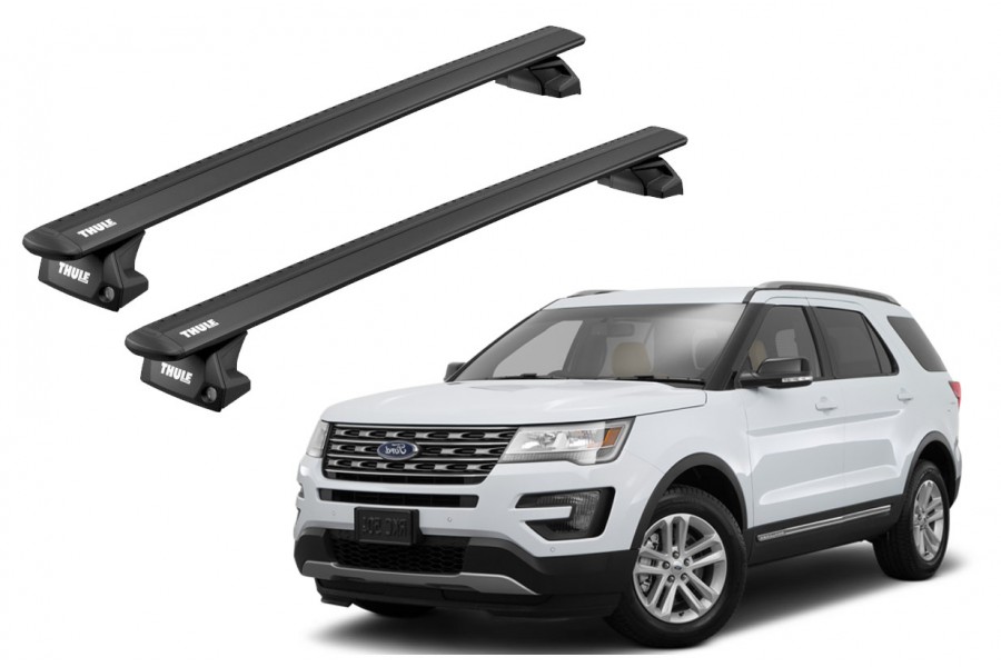 Barras Thule FORD Explorer 16-19 RA / WingBar EVO Black