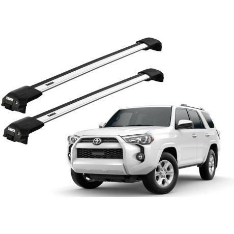 Barras THULE EDGE Flush para autos TOYOTA 4 Runner desde 1996 - 2024