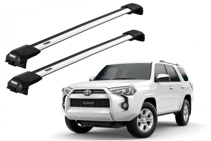 Barras THULE EDGE Flush para autos TOYOTA 4 Runner desde 1996 - 2024