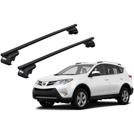 Barras THULE EVO SquareBar para autos TOYOTA RAV 4 2013 a 2015