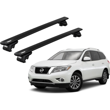 Barras THULE EVO WingBar para autos NISSAN Pathfinder (R52) desde 2013 negro