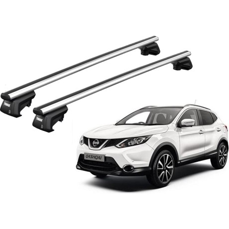 Barras THULE SmartRack XT AluBar para autos NISSAN Qashqai 2014 a 2022