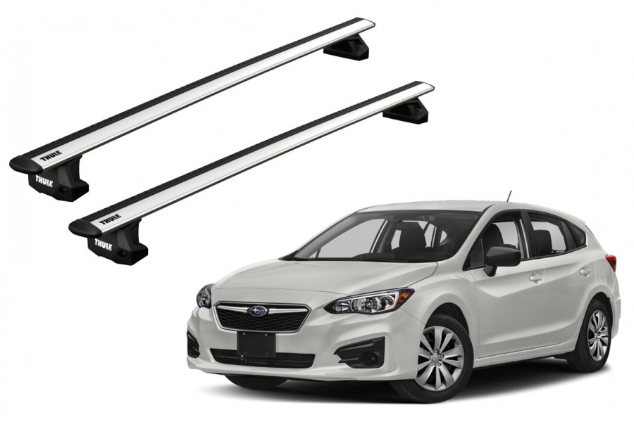 Barras THULE EVO WingBar para autos SUBARU Impreza MK-IV 2012 a 2016