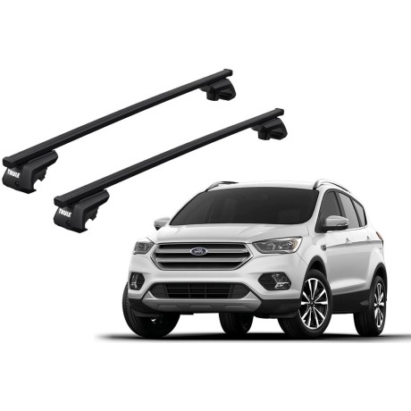Barras THULE EVO SquareBar para autos FORD Escape 2017 a 2019