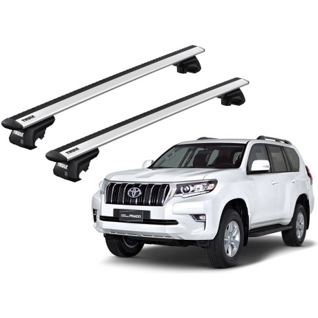 Barras THULE EVO WingBar para autos TOYOTA Land Cruiser Prado desde 2009 al 2023