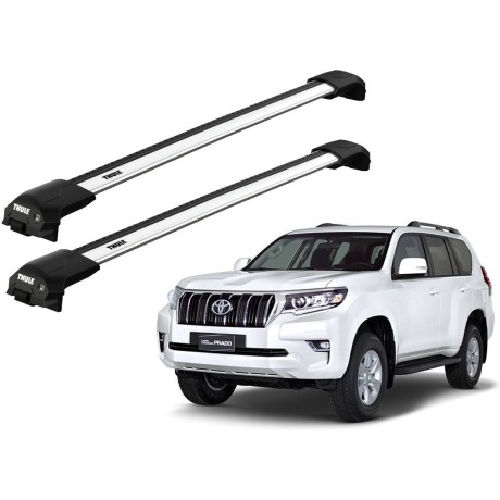 Barras THULE EDGE Flush para autos TOYOTA Land Cruiser Prado desde 2009 al 2023