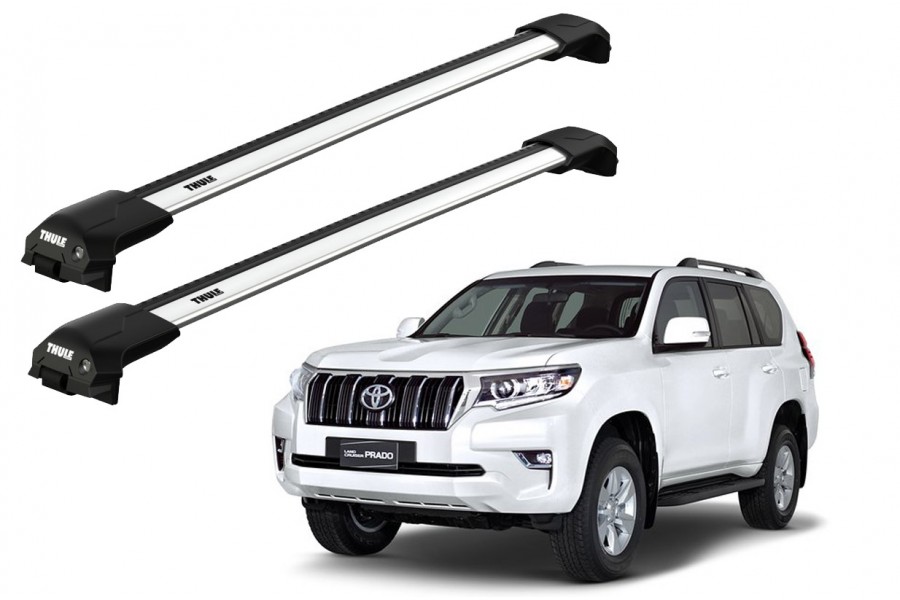 Barras THULE EDGE Flush para autos TOYOTA Land Cruiser Prado desde 2009 al 2023
