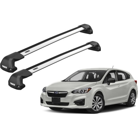 Barras THULE EDGE Flush para autos SUBARU Impreza MK-IV 2012 a 2016