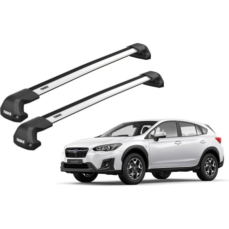 Barras THULE EDGE Flush para autos SUBARU XV 2012 a 2017