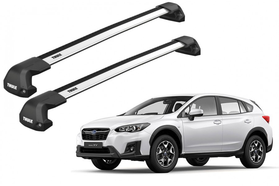 Barras THULE EDGE Flush para autos SUBARU XV 2012 a 2017