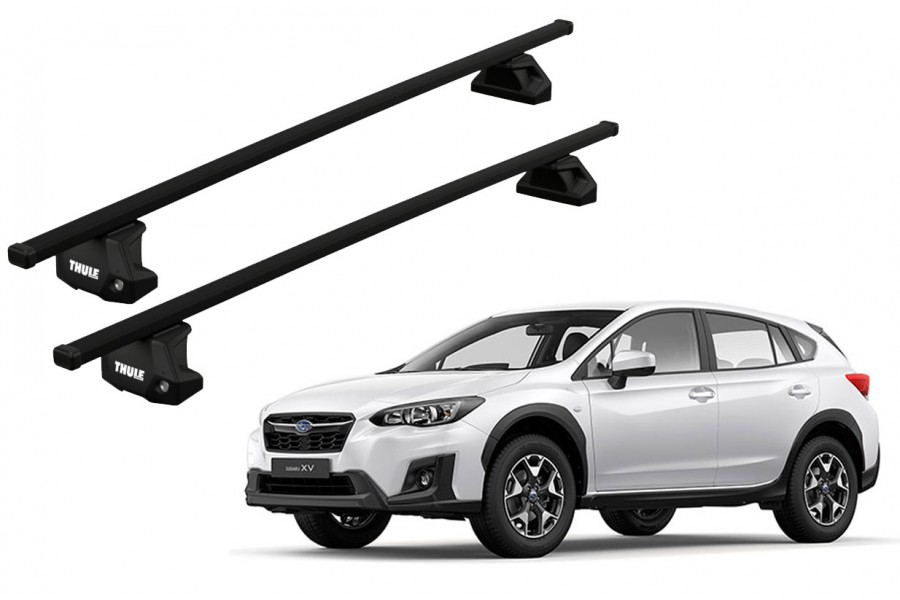 Barras THULE EVO SquareBar para autos SUBARU XV 2012 a 2017