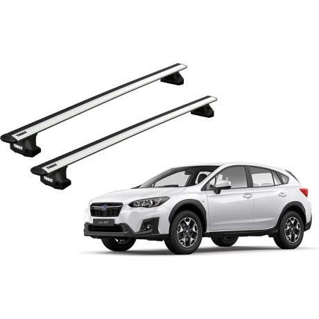 Barras THULE EVO WingBar para autos SUBARU XV 2012 a 2017