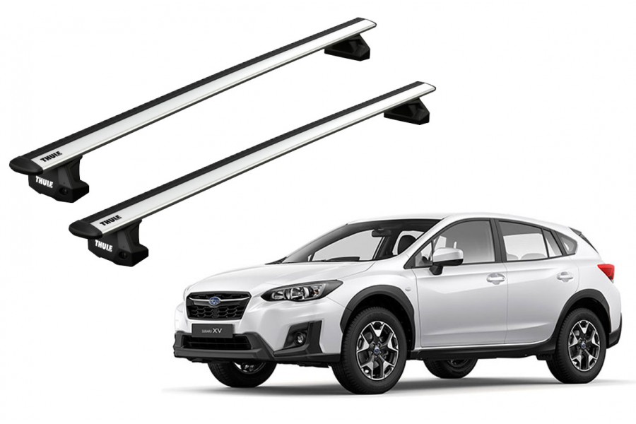 Barras THULE EVO WingBar para autos SUBARU XV 2012 a 2017