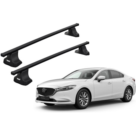 Barras THULE SquareBar para autos MAZDA 6 desde 2013