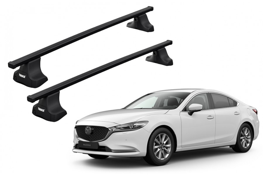 Barras THULE SquareBar para autos MAZDA 6 desde 2013