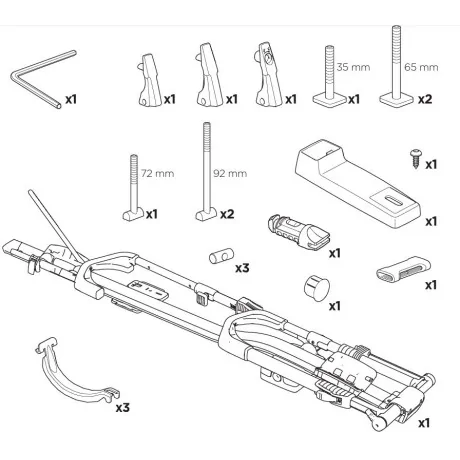 Portabici Thule UpRide 599