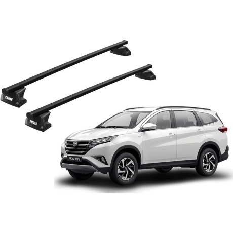 Barras THULE EVO SquareBar para autos TOYOTA Rush desde 2018 - 2024