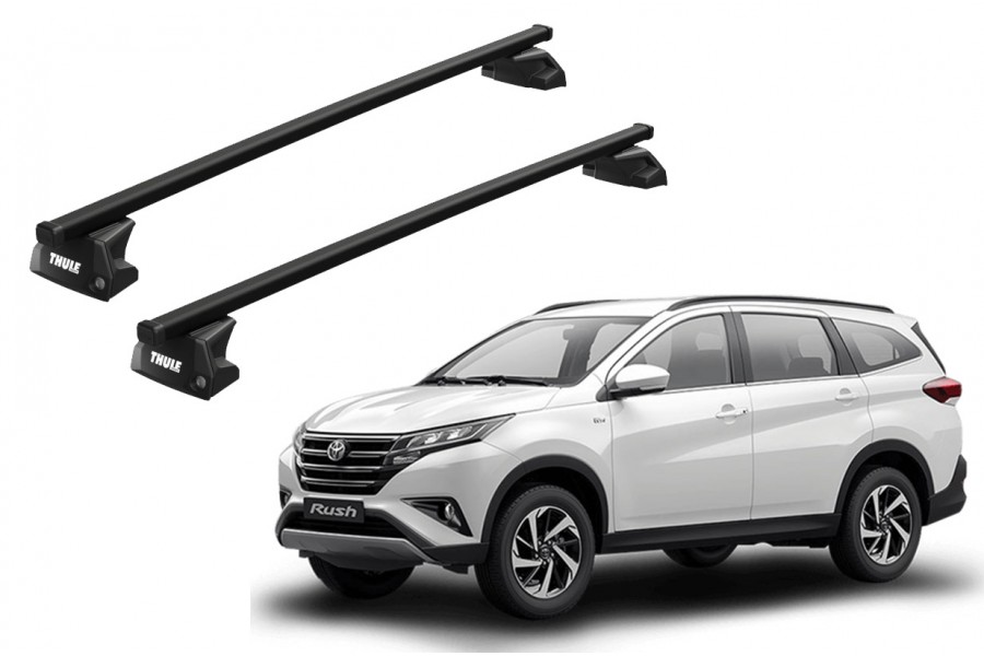 Barras THULE EVO SquareBar para autos TOYOTA Rush desde 2018 - 2024