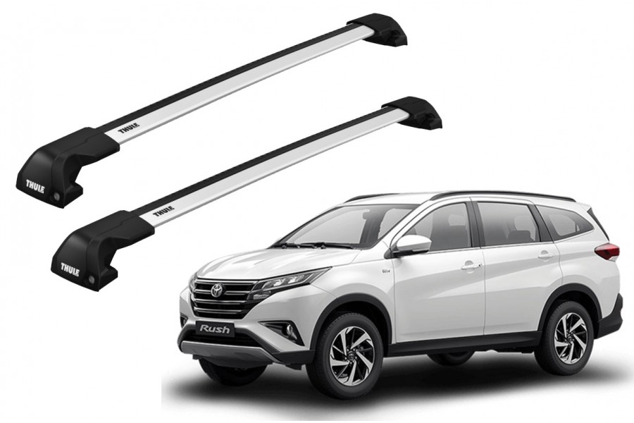 Barras THULE EDGE Flush para autos TOYOTA Rush desde 2018-2024