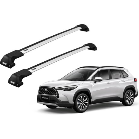 Barras Thule TOYOTA Corolla Cross 21- PF / EDGE Flush