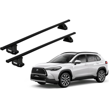 Barras Thule TOYOTA Corolla Cross 21- PF / SquareBar EVO