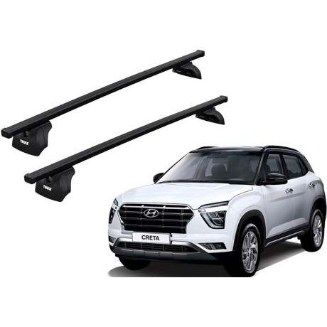 Barras THULE SquareBar para autos HYUNDAI Creta desde 2017 - 2022