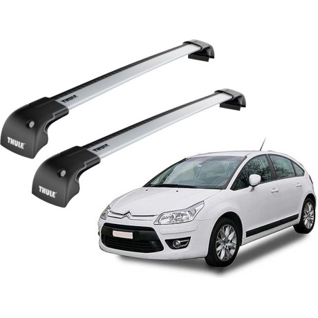 Barras THULE EDGE para autos CITROEN C4 2005 a 2010