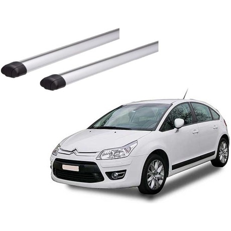 Barras THULE AeroBar para autos CITROEN C4 2005 a 2010 negro