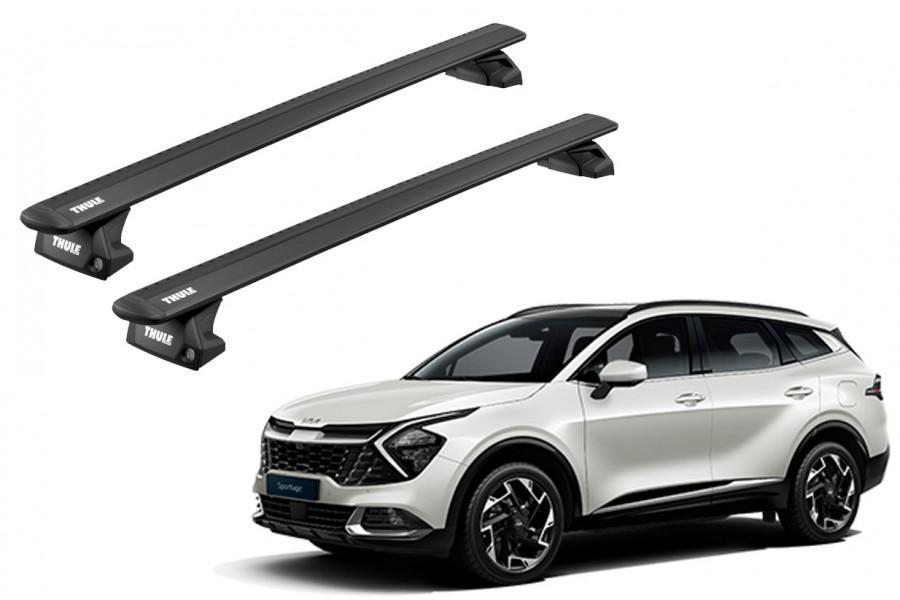 Barras Thule KIA Sportage 22- RA / WingBar EVO BLACK