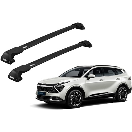 Barras Thule KIA Sportage 22- RA / EDGE Flush BLACK