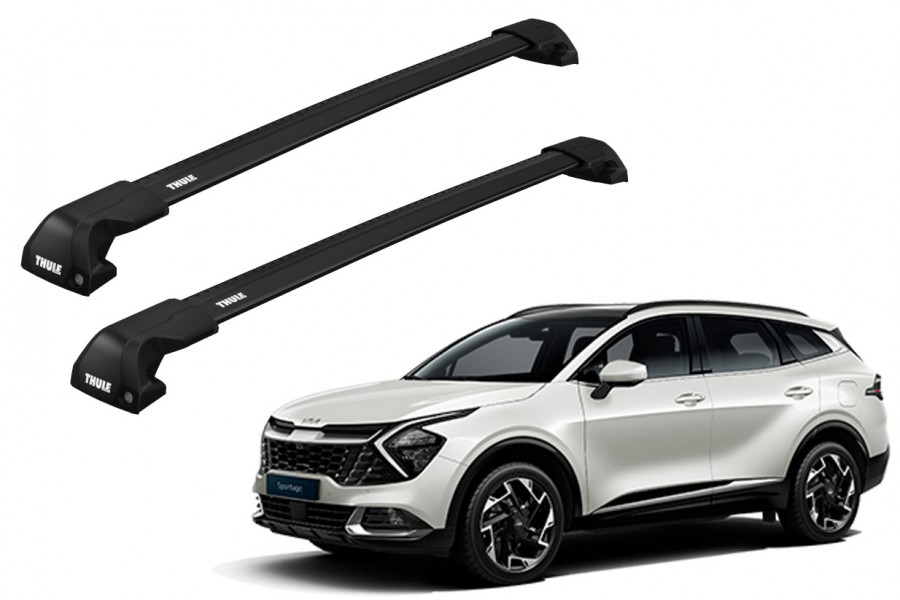 Barras Thule KIA Sportage 22- RA / EDGE Flush BLACK