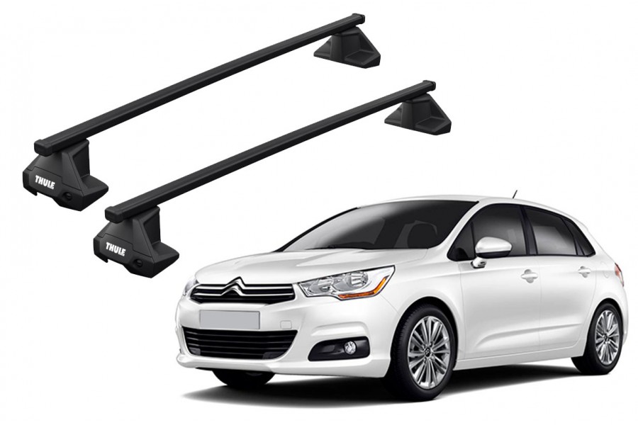 Barras THULE EVO SquareBar para autos CITROEN C4 2010 a 2018