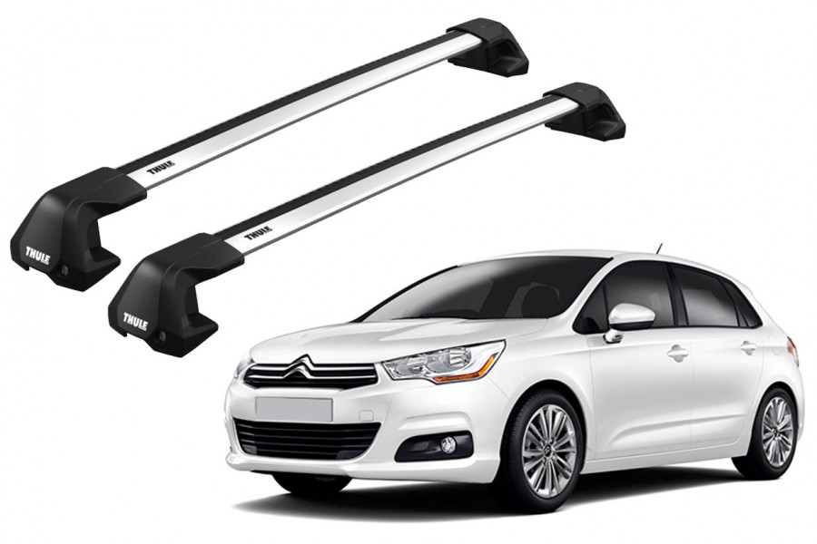 Barras THULE EDGE Flush para autos CITROEN C4 2010 a 2018