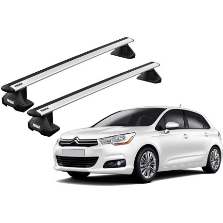 Barras THULE EVO WingBar para autos CITROEN C4 2010 a 2018