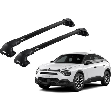 Barras THULE EDGE Flush para autos CITROEN C4 desde 2021 negro