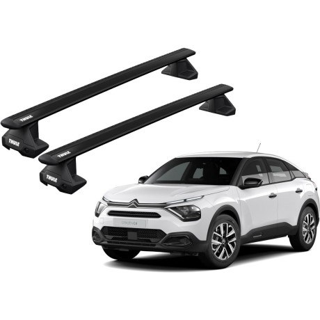 Barras THULE EVO WingBar para autos CITROEN C4 desde 2021 negro