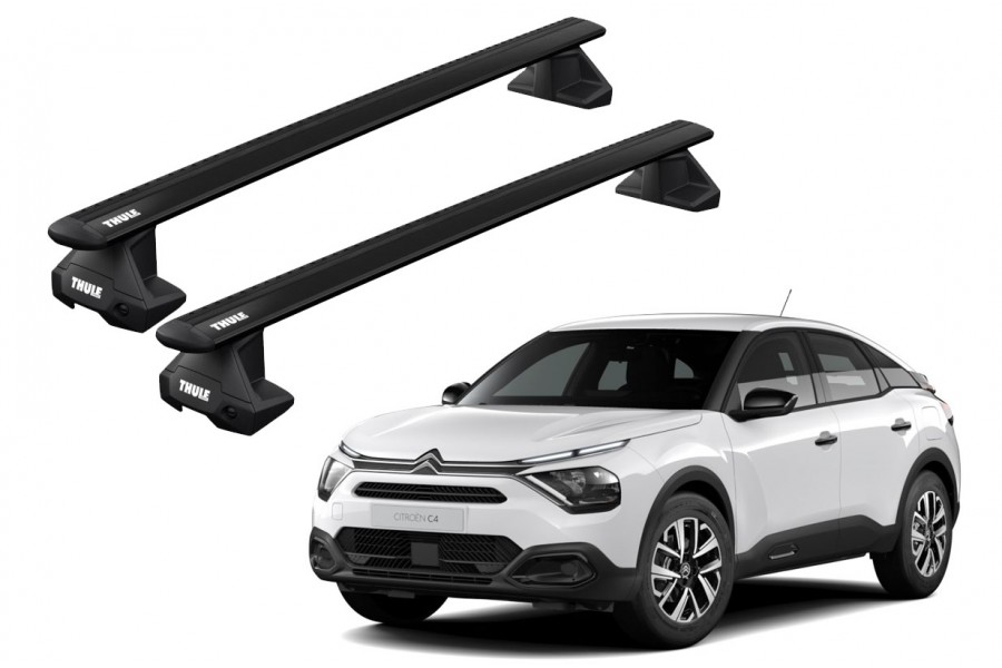 Barras THULE EVO WingBar para autos CITROEN C4 desde 2021 negro